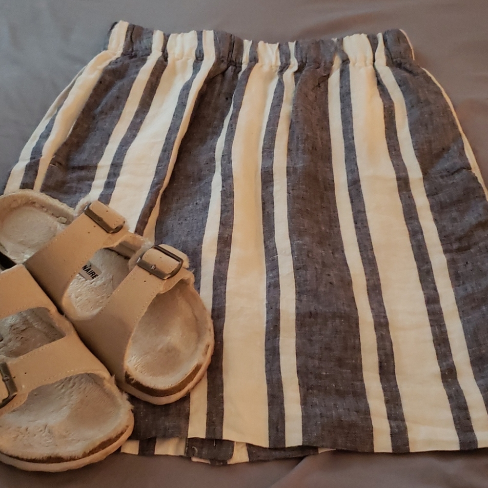 JCrew linen skirt NWT